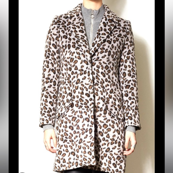 Pink martini leopard coat - Picture 1 of 2